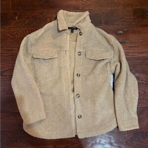 Tan Sherpa Jacket